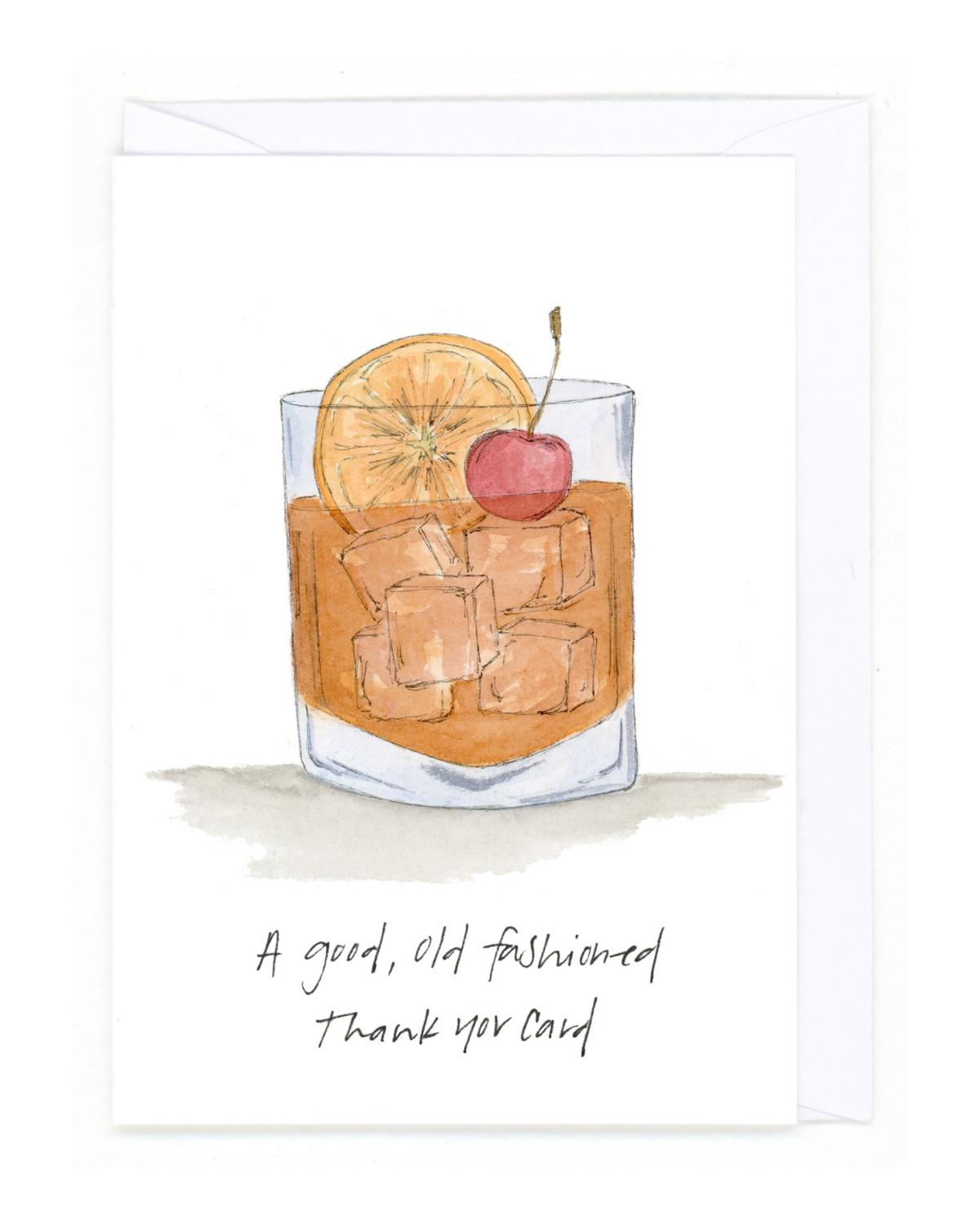 “Old Fashioned Thank You” Card