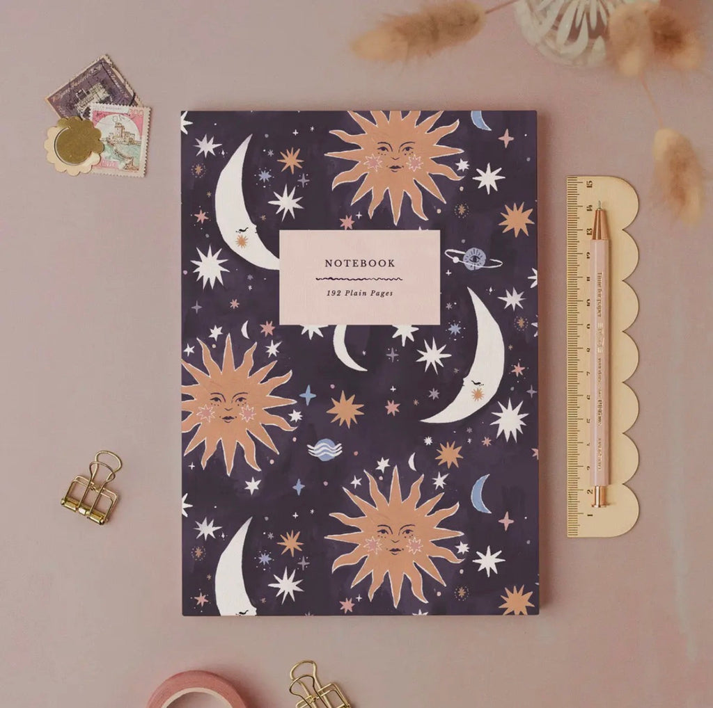 Sun and Moon Notebook