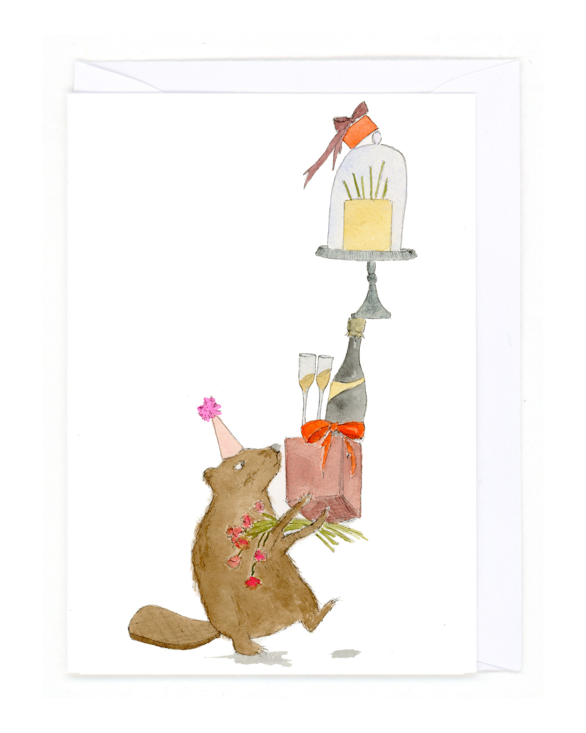 Birthday Beaver Card