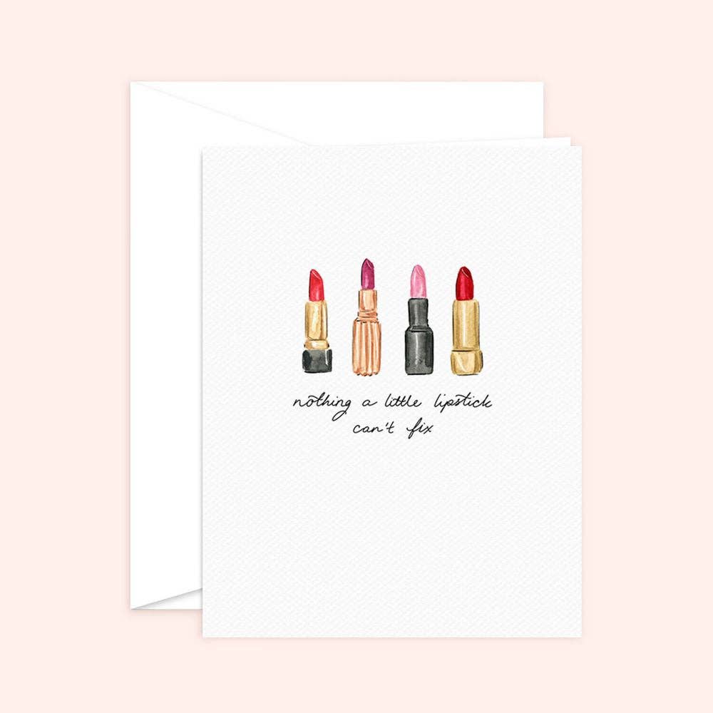 Lipstick Card - Divorce Card