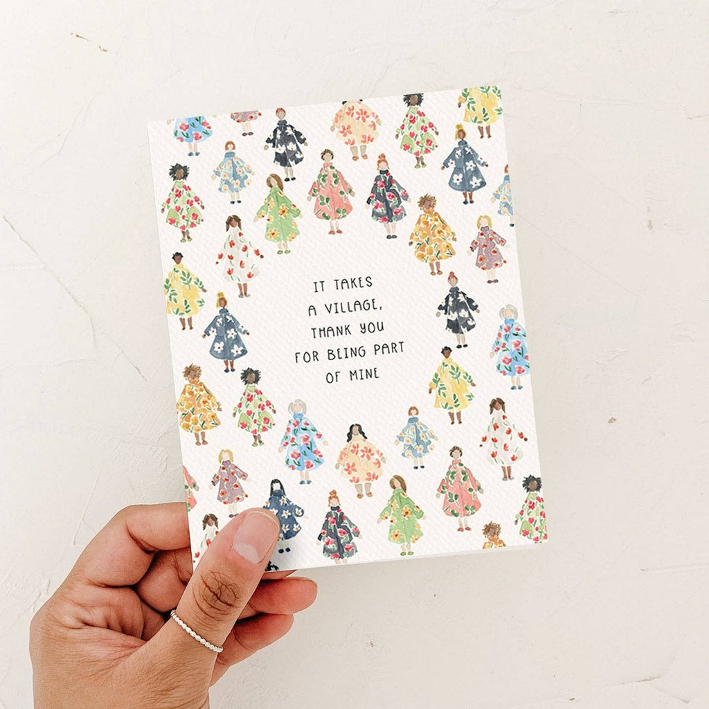 It Takes a Village Card