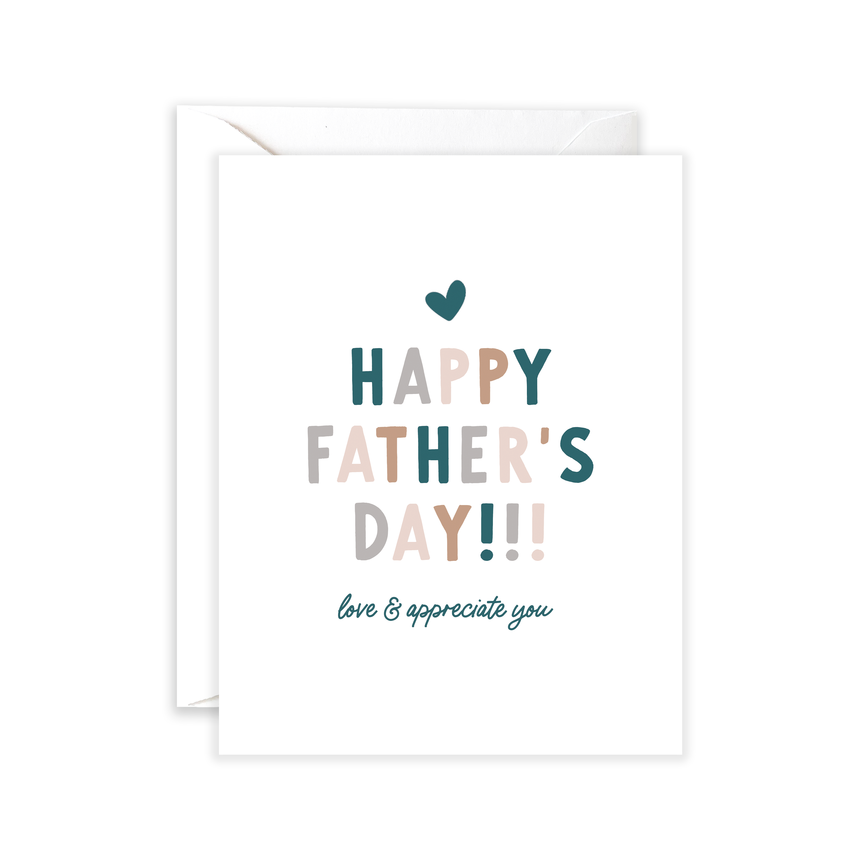 Love & Appreciate You Dad - Father's Day Card