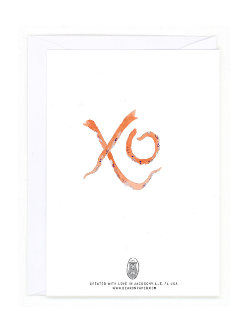 "Eight Arm Hug" Card