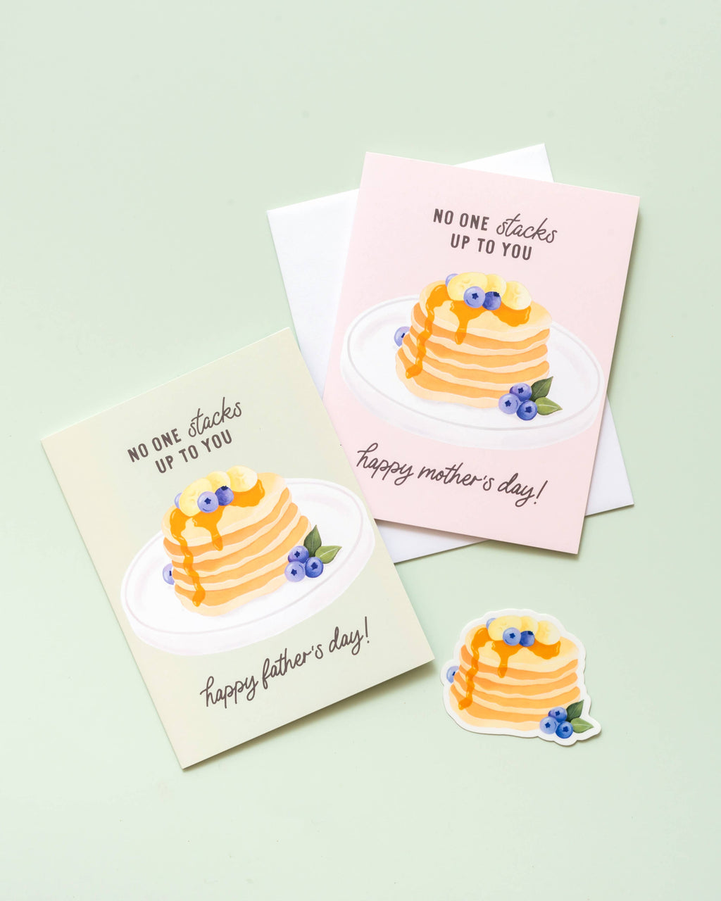 Pancake Stacks - Father's Day Card