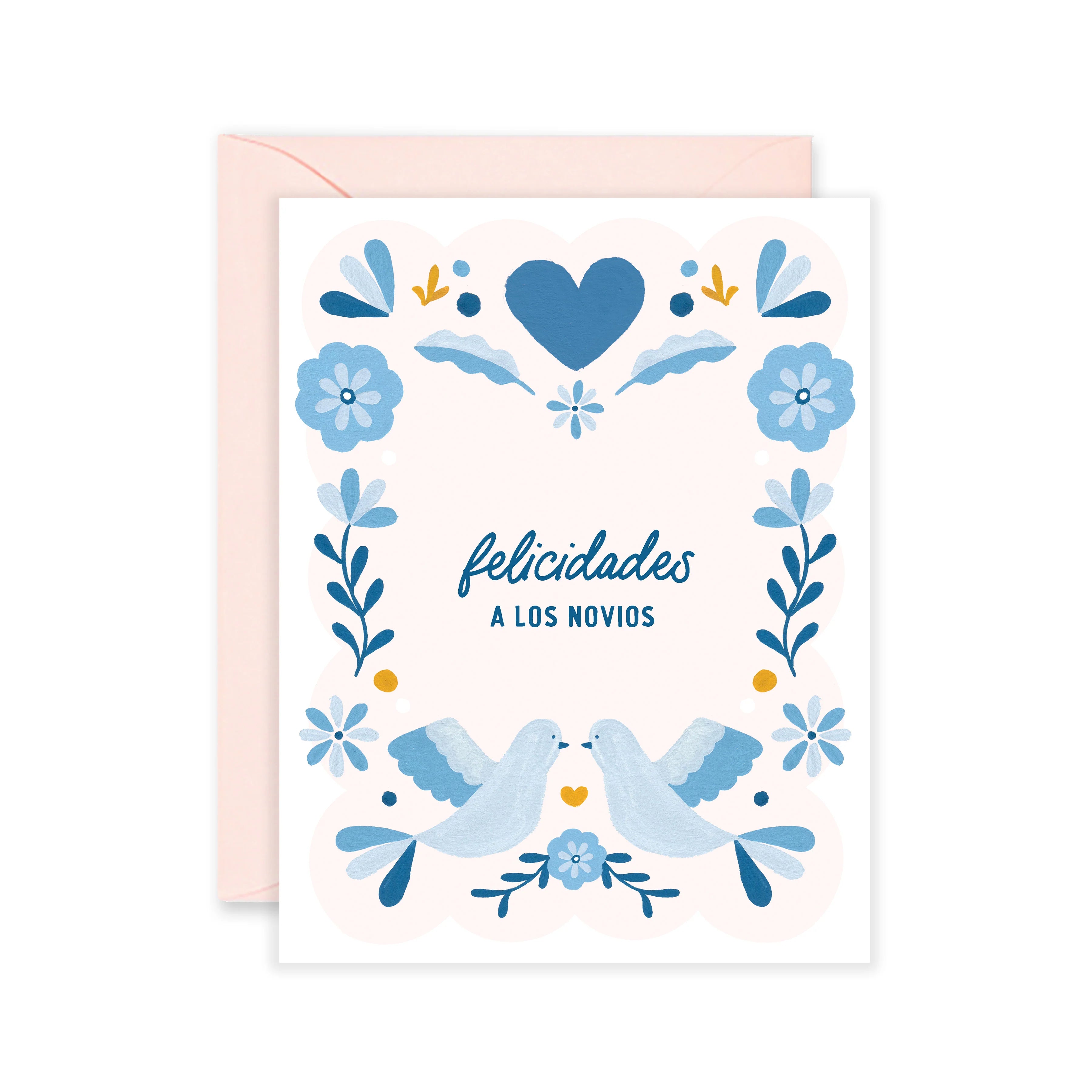 Otomí Felicidades • Spanish Wedding Card