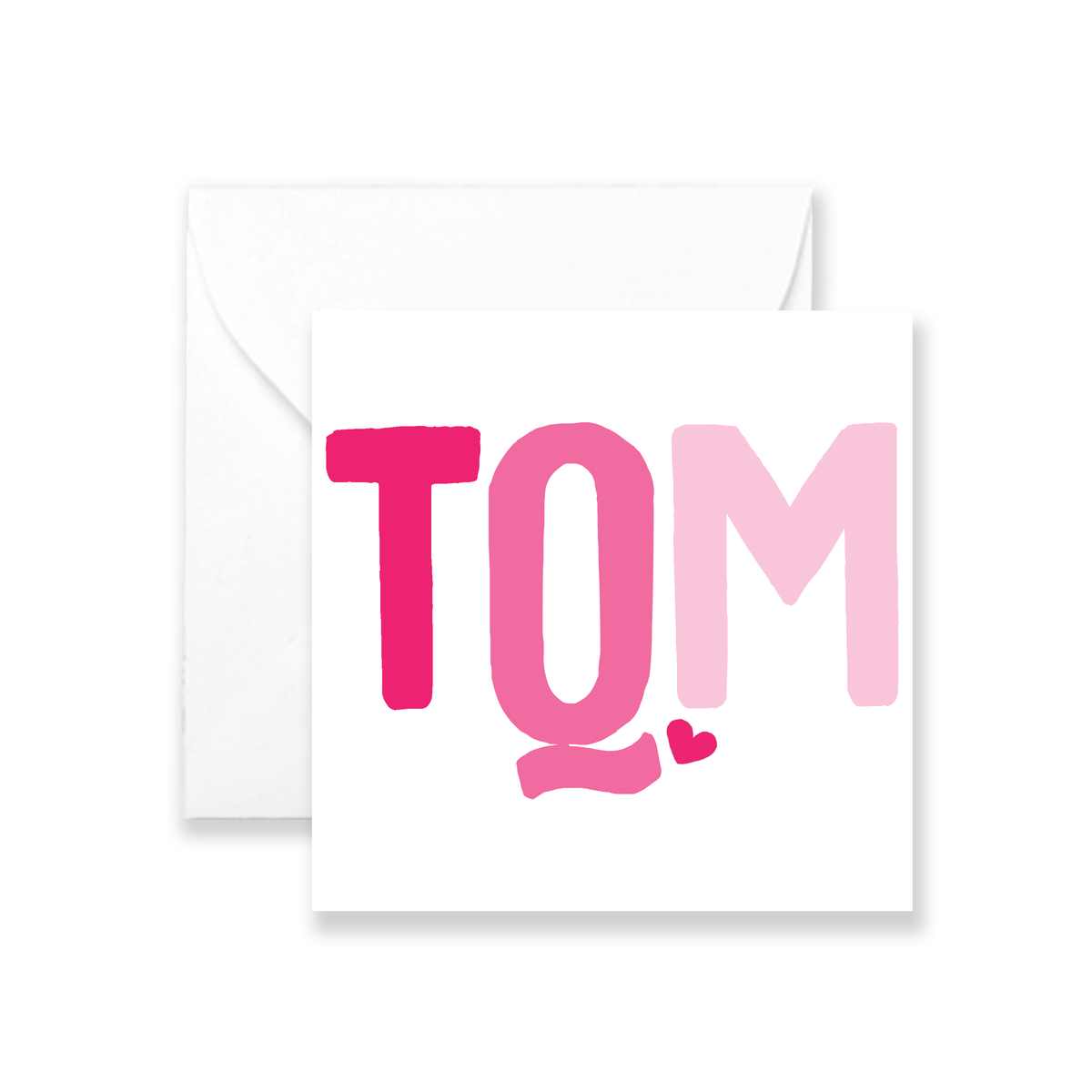 TQM - te quiero mucho - Mini Greeting Card