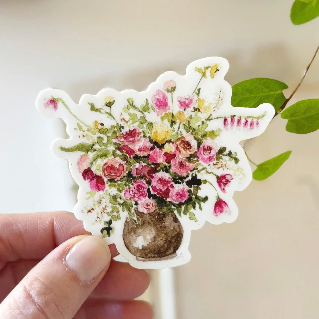 Rose Bouquet Sticker