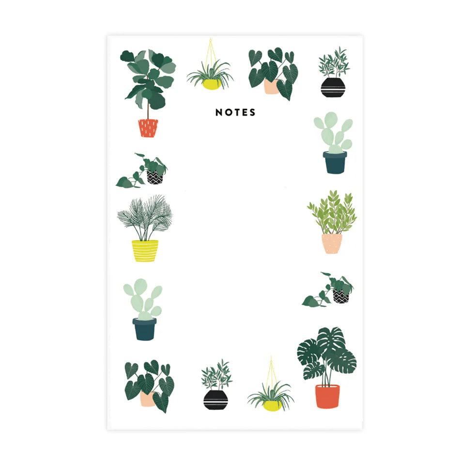 Houseplants Notepad