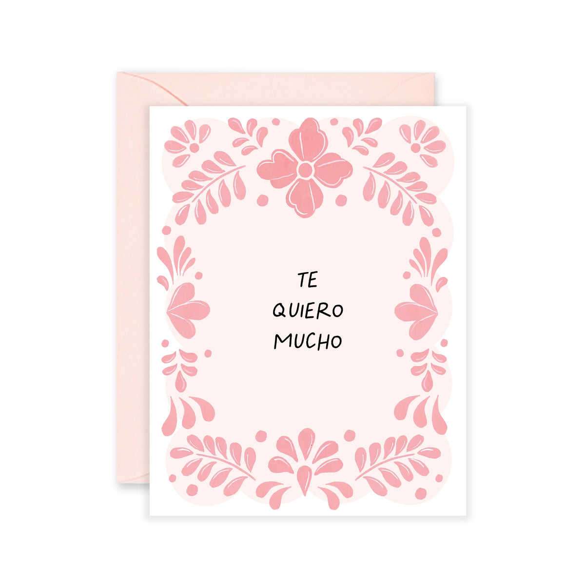 Te Quiero Mucho Talavera Greeting Card