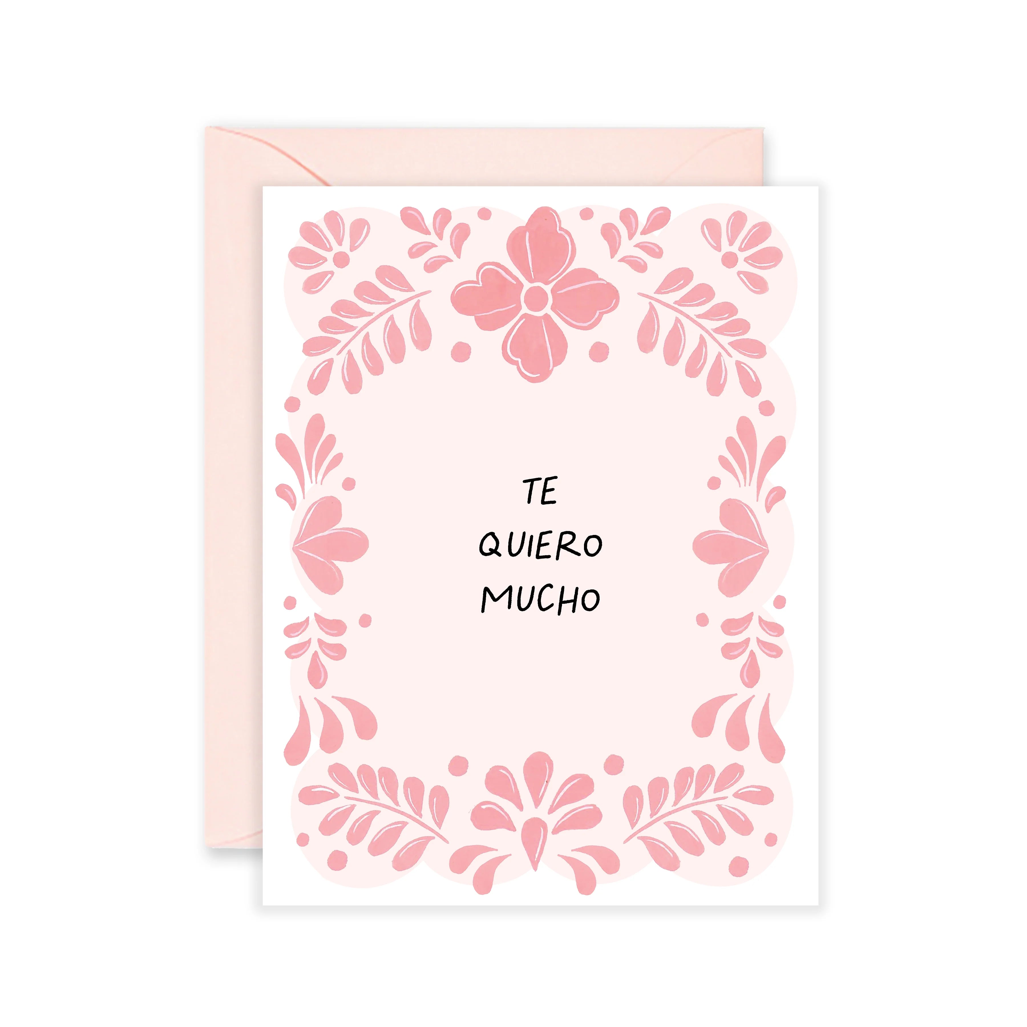 Te Quiero Mucho Talavera Greeting Card