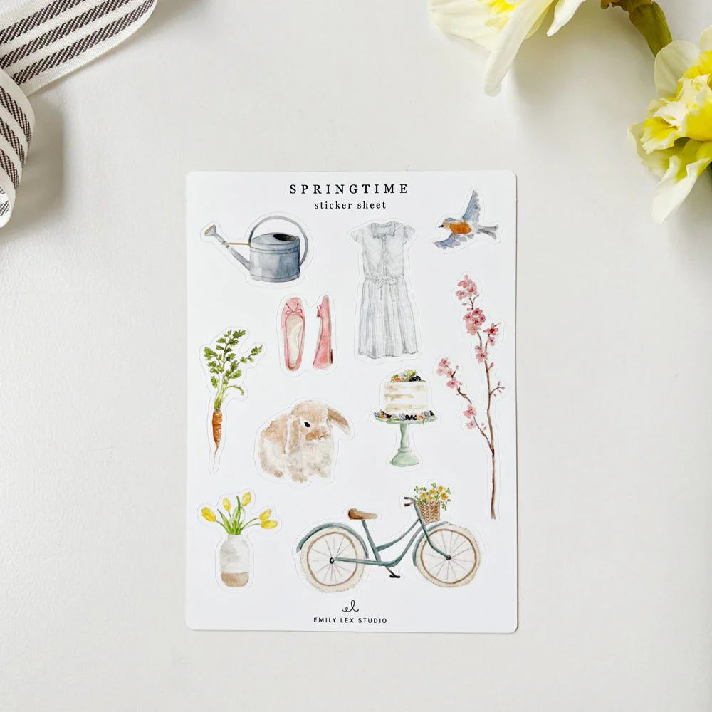Springtime Sticker Sheets
