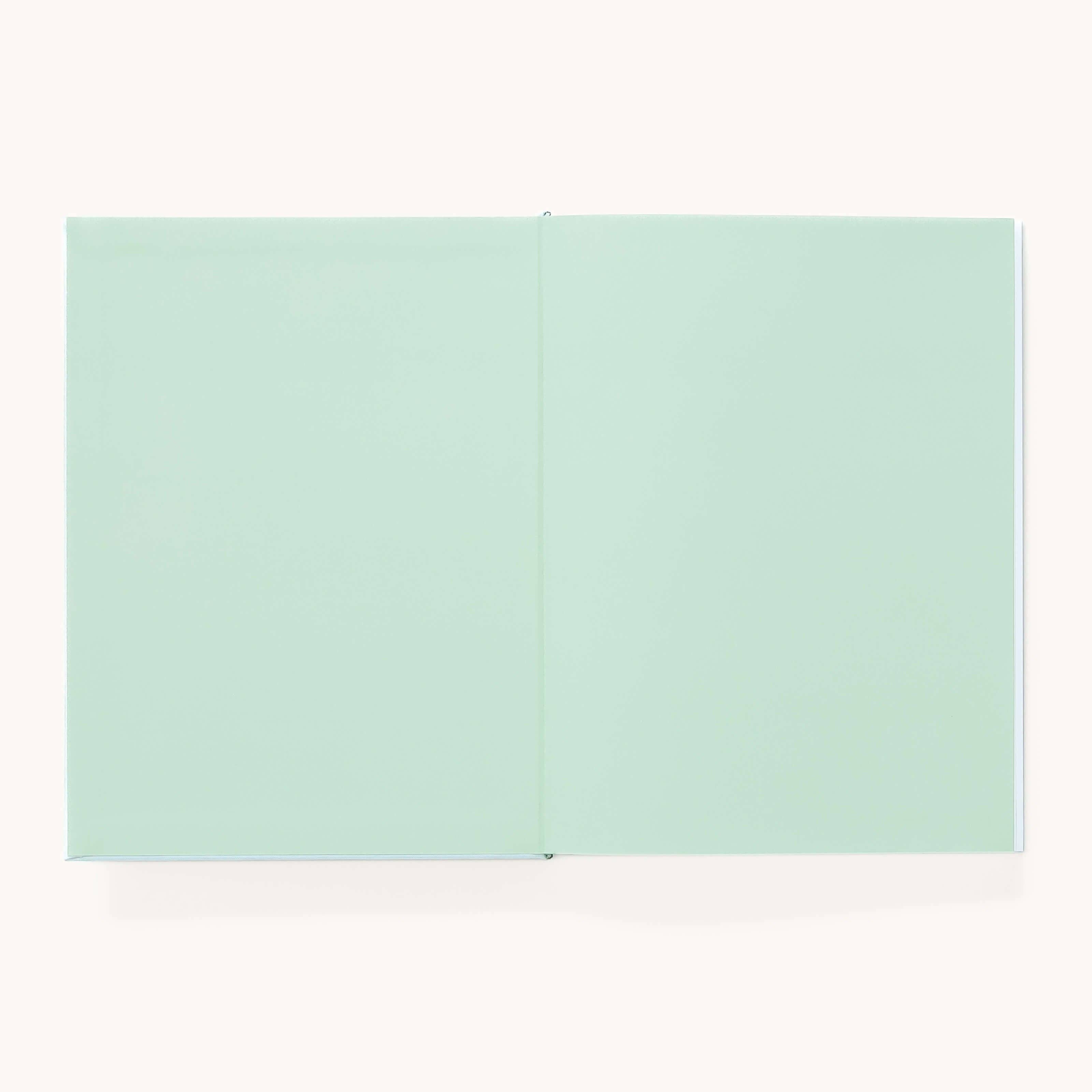 Block Floral - Linen Journal