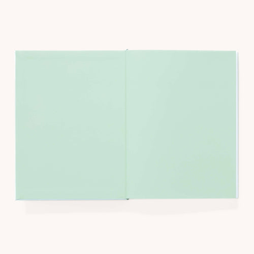 Block Floral - Linen Journal