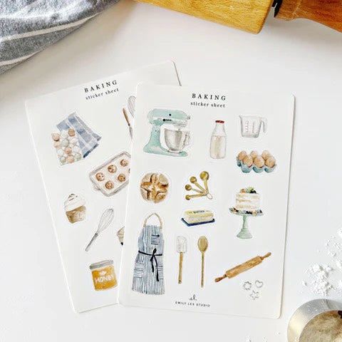 Baking Sticker Sheets