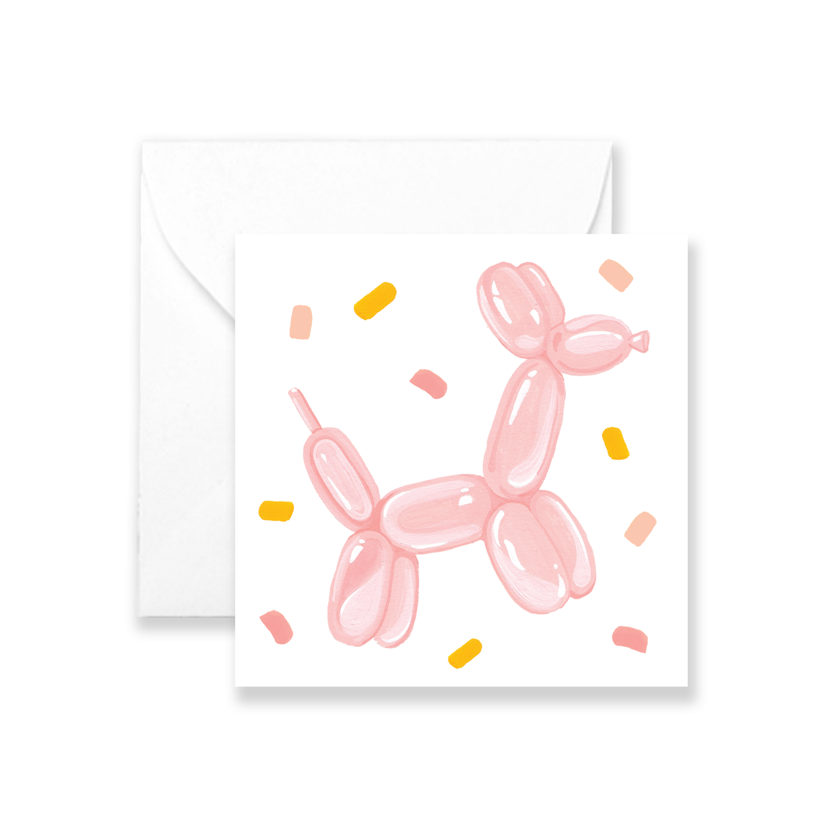 Balloon Animal - Mini Greeting Card