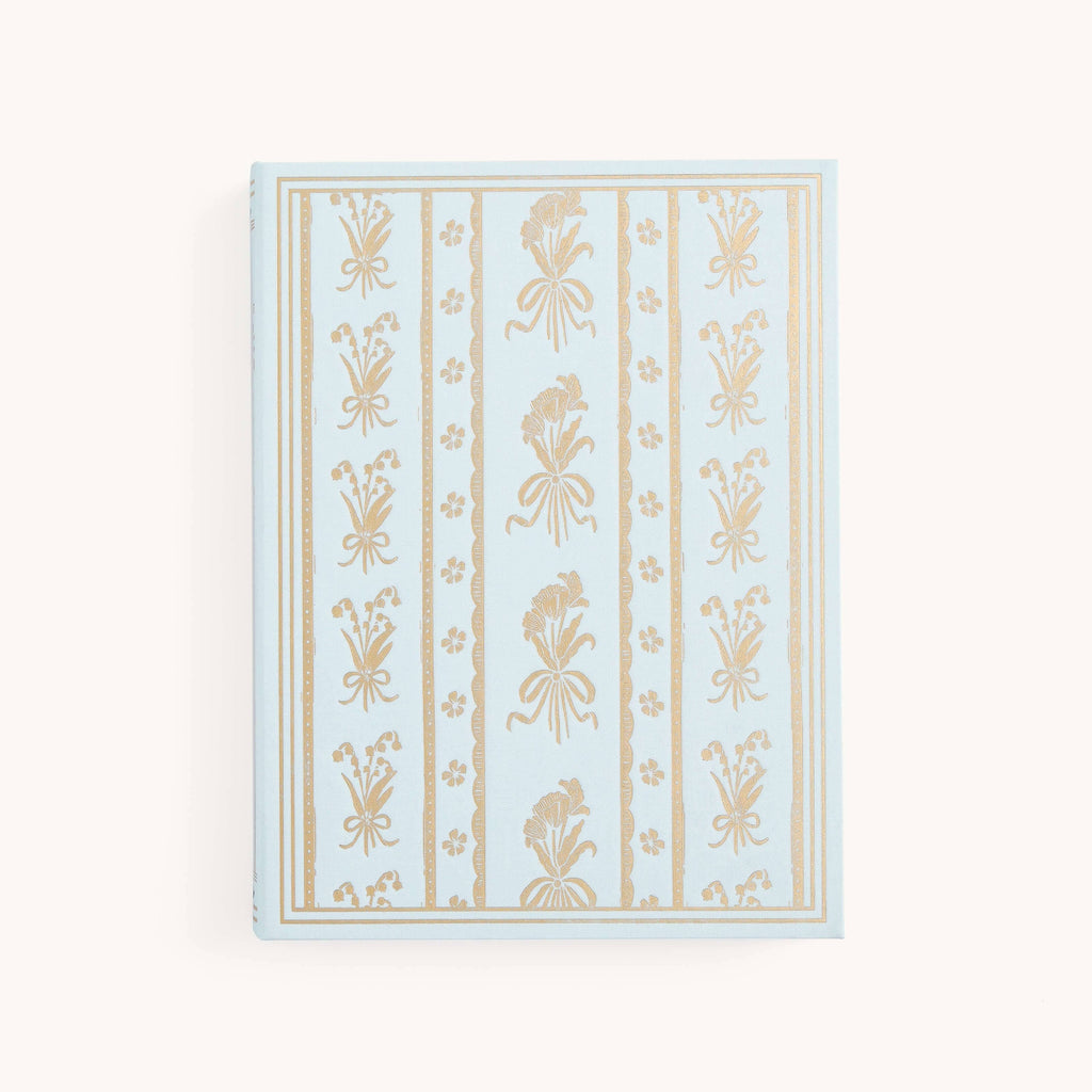 Block Floral - Linen Journal