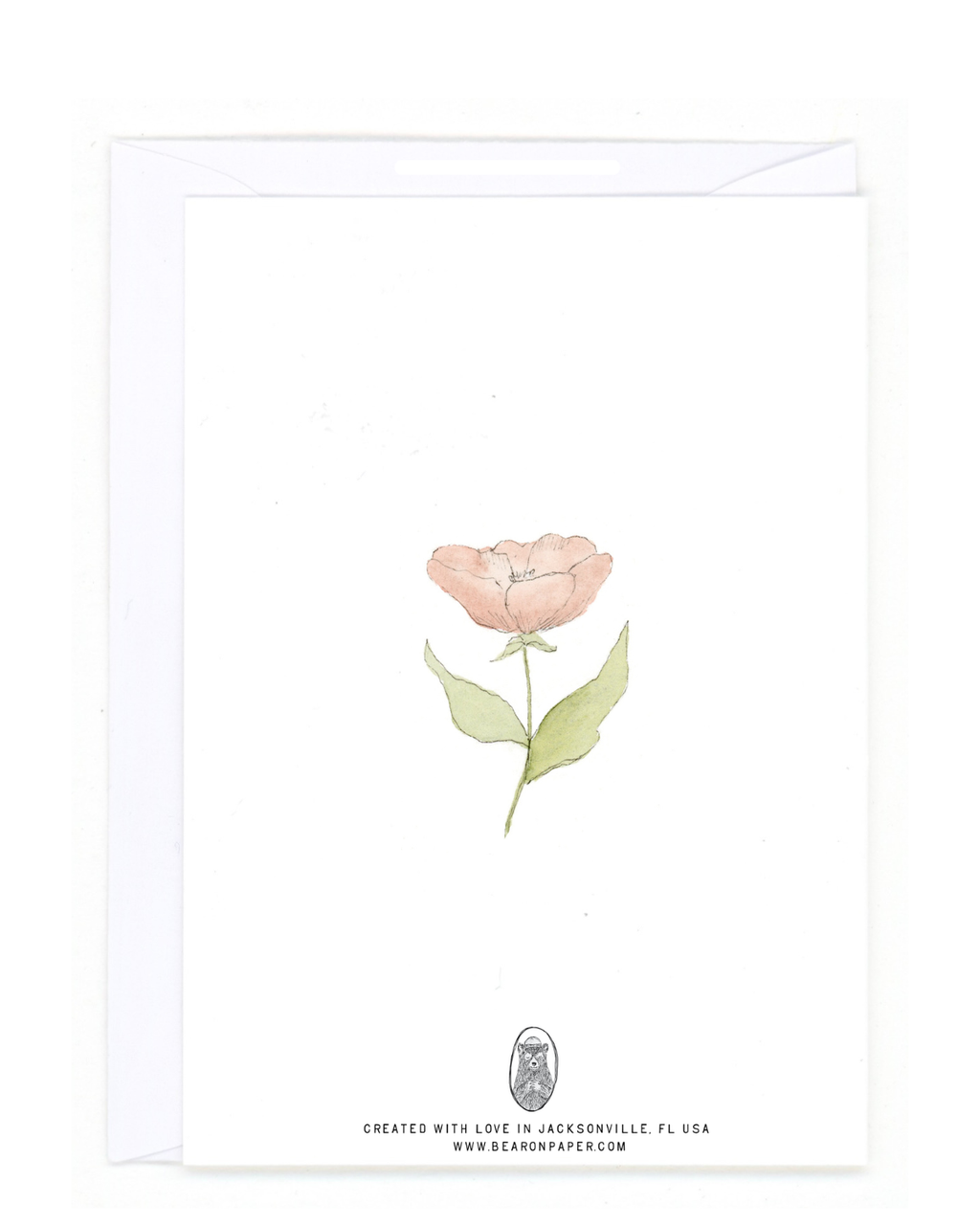 " A Baby Girl" Card
