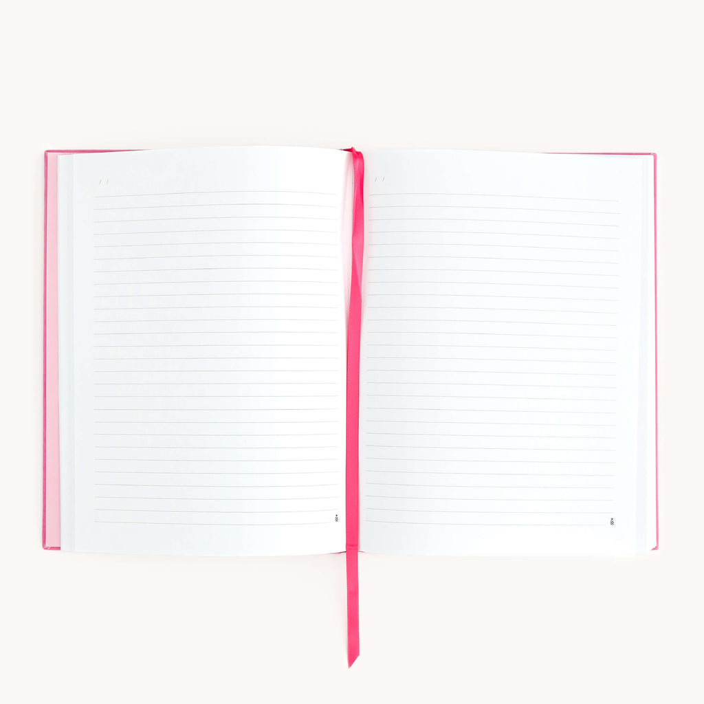 Raspberry Shell - Linen Journal