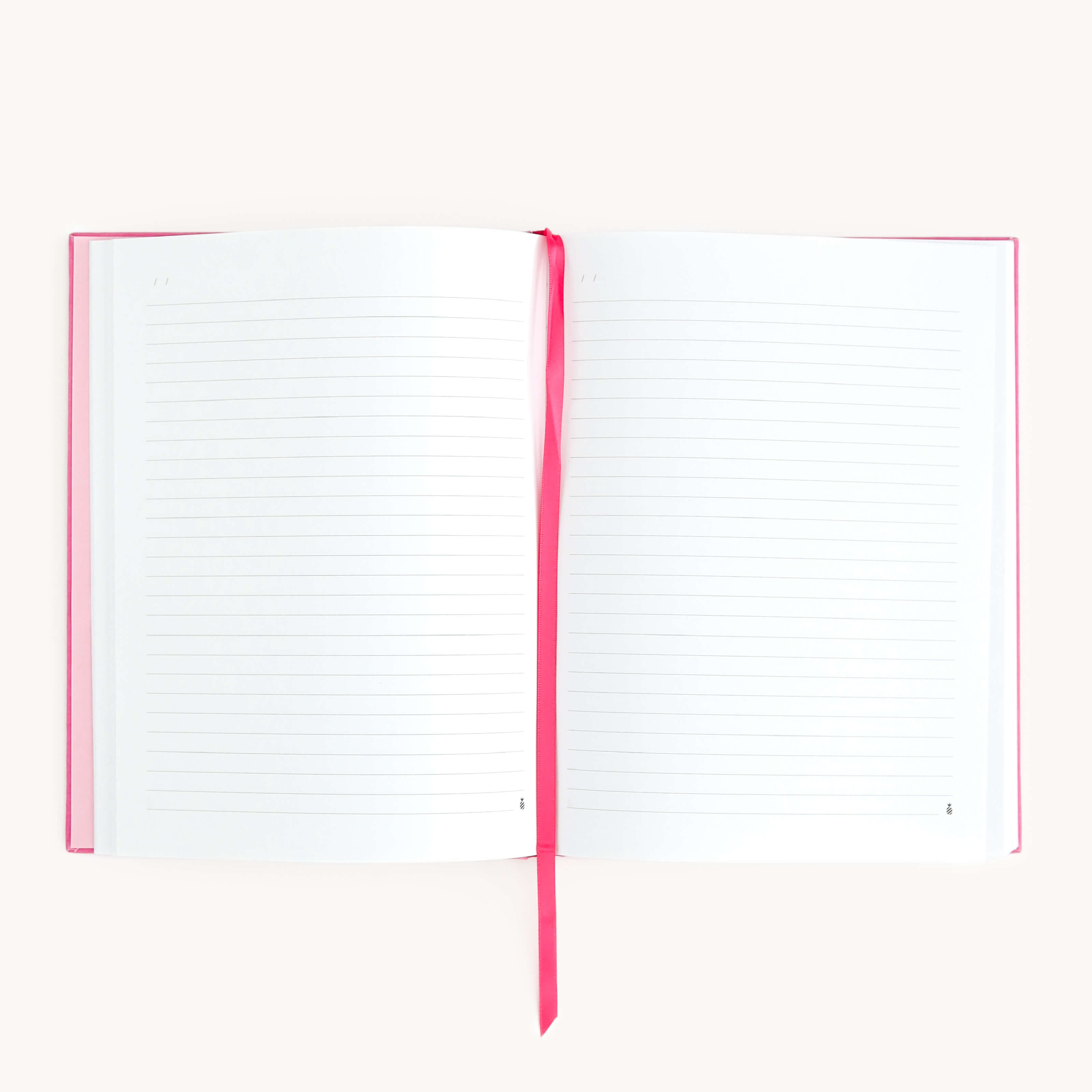 Raspberry Shell - Linen Journal