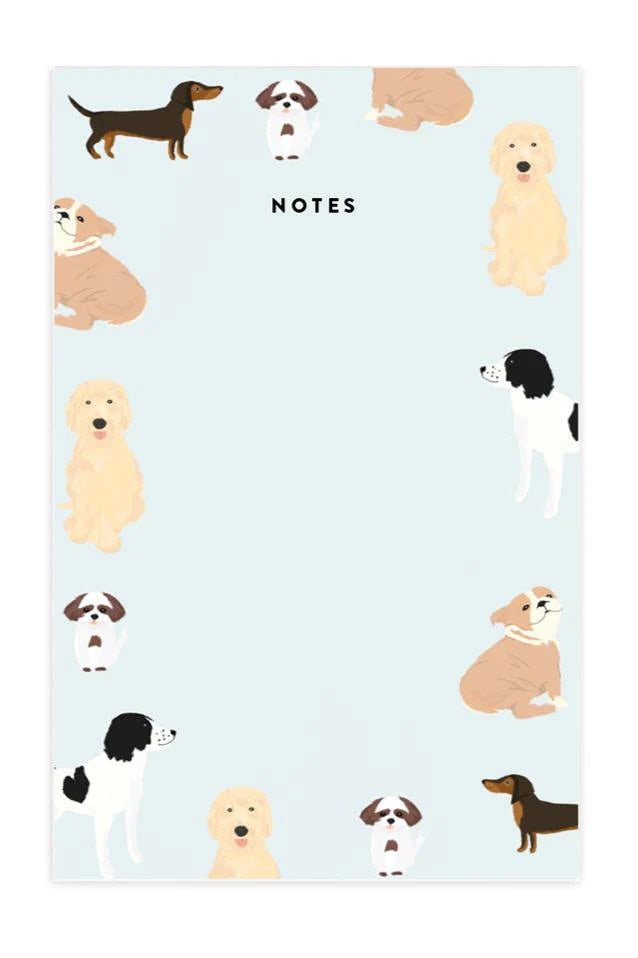 Dogs Notepad