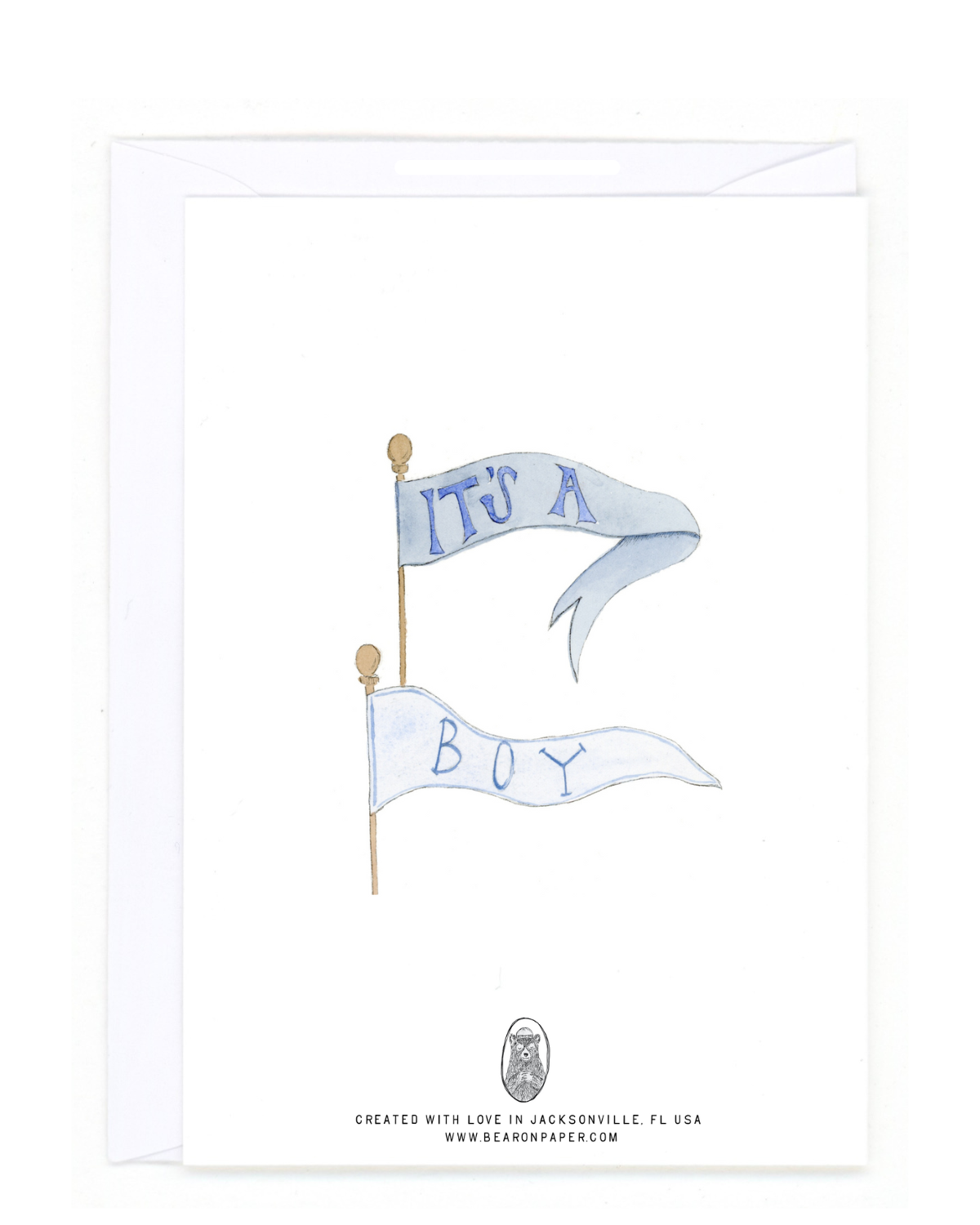 "Ahoy A Boy" Card