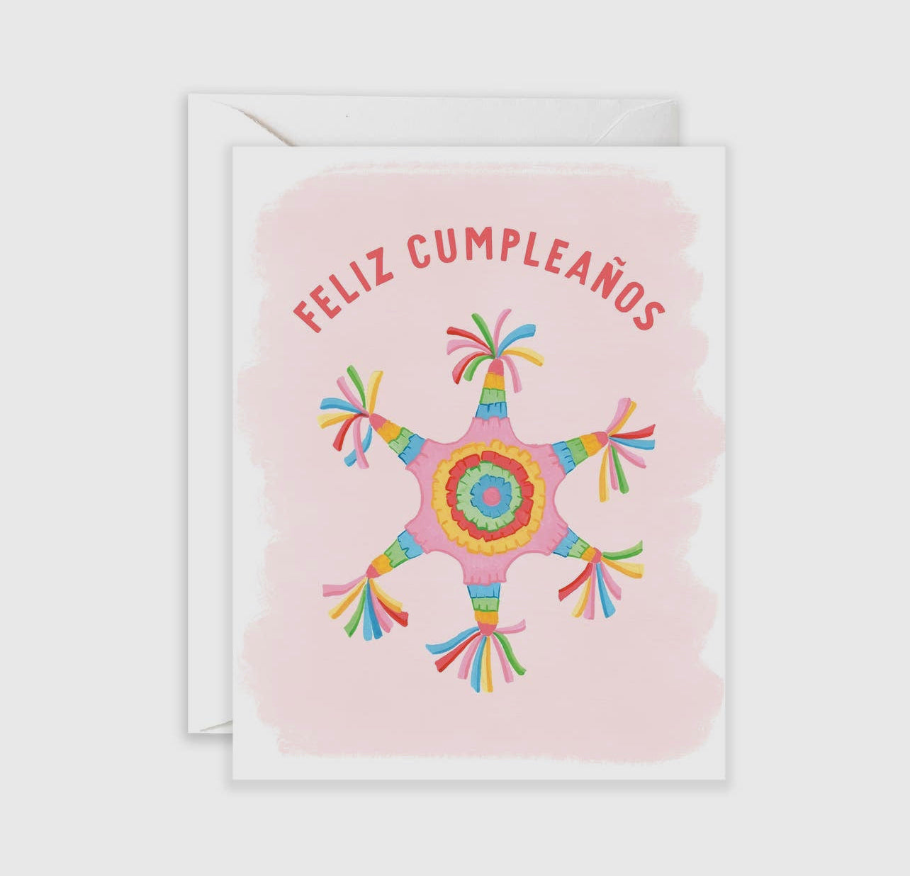 Piñata Feliz Cumpleaños Card