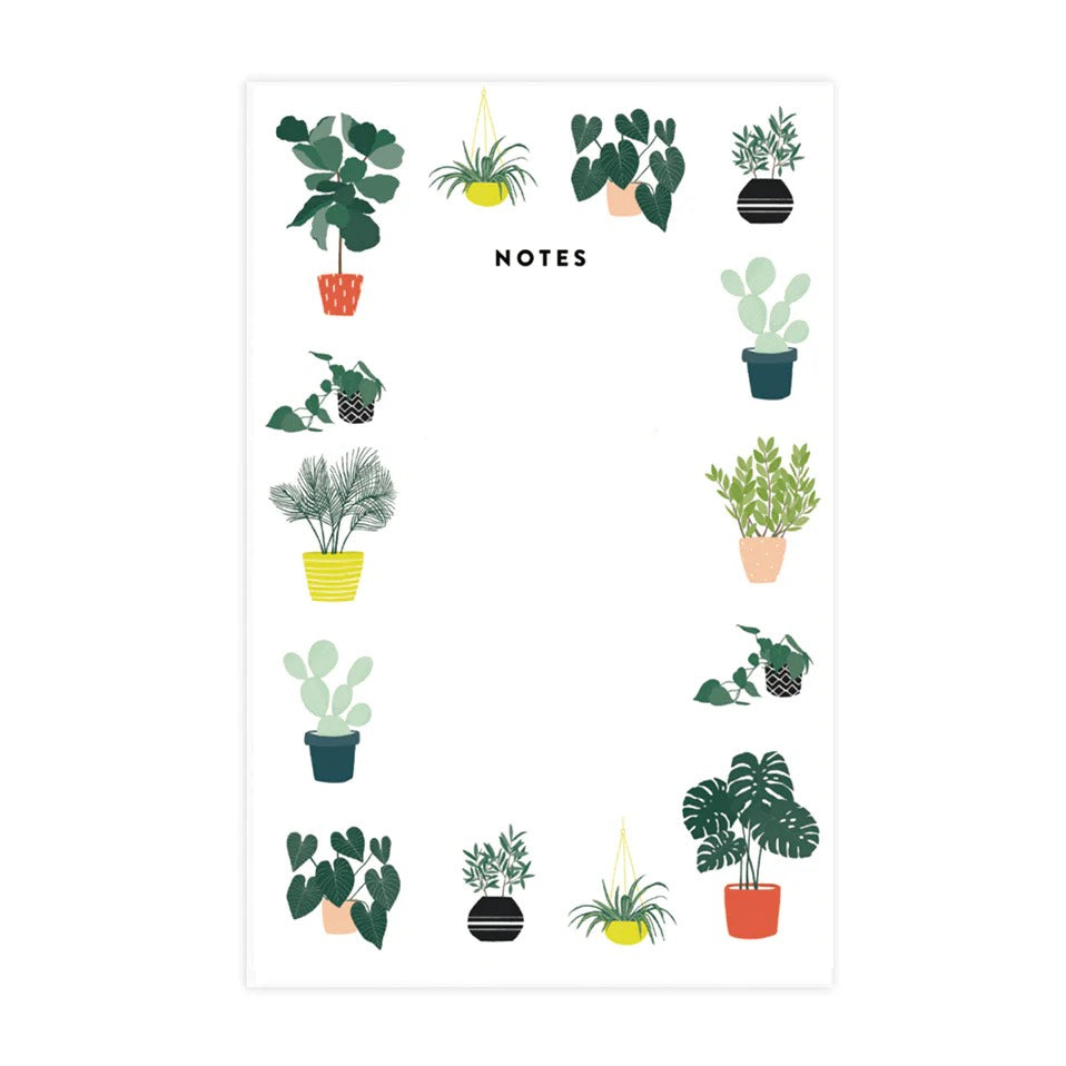 Plants Pattern Notepad