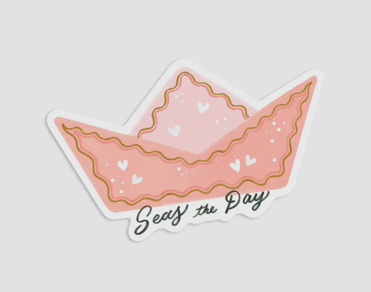 Seas The Day Sticker